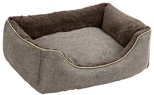 Kerbl 81315 narzuta na łóżko Samuel, srebrny/ciemnoszary 81315