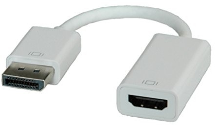 Roline Adapter (wtyczka DisplayPort na gnieździe HDMI) 7611990121113