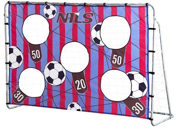 Nils NT7788 2w1 BRAMKA Z SIATKĄ I PANELEM DO CELOWANIA 215x150cm