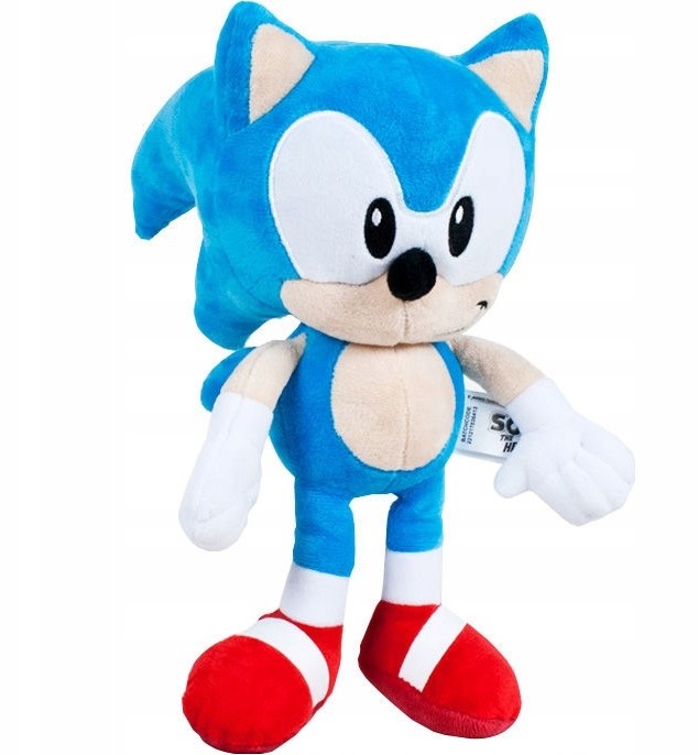 Maskotka Jeż Sonic 30 cm pluszowy Duży hedgehog