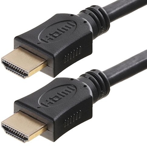 Helos helos kabel HDMI A St/St, wysoka prędkość, Full HD, 4K, UHD, pozłacane końcówki, czarny, czarny