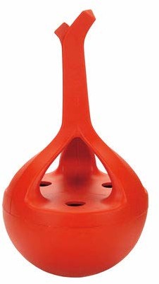 Beeztees gumowa zabawka dla psa Wiggle-X L: 17 cm B: 17 cm H: 30 cm czerwony