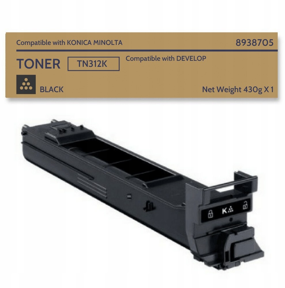 Toner TN-312K zamiennik do Develop Ineo Plus 300
