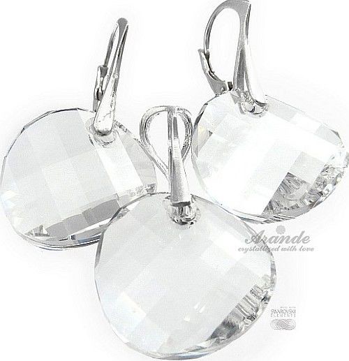Arande SWAROVSKI kolczyki+wisiorek CRYSTAL TWIST SREBRO 3421964376