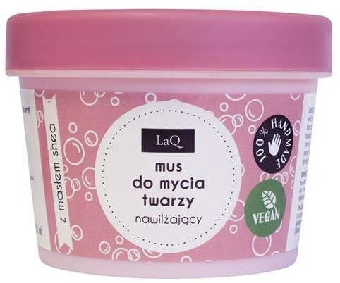 LaQ LaQ Mus do mycia twarzy z masłem shea 100ml 64131-uniw
