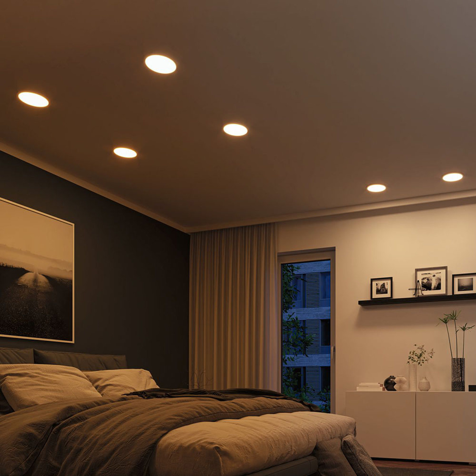 Paulmann panel LED Aero ZigBee CCT biały 23cm