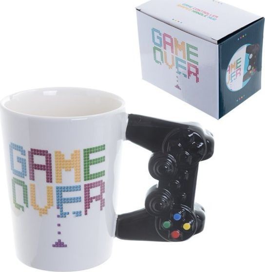NoName KUBEK GAME OVER PIKSEL CZARNY 250ML standard
