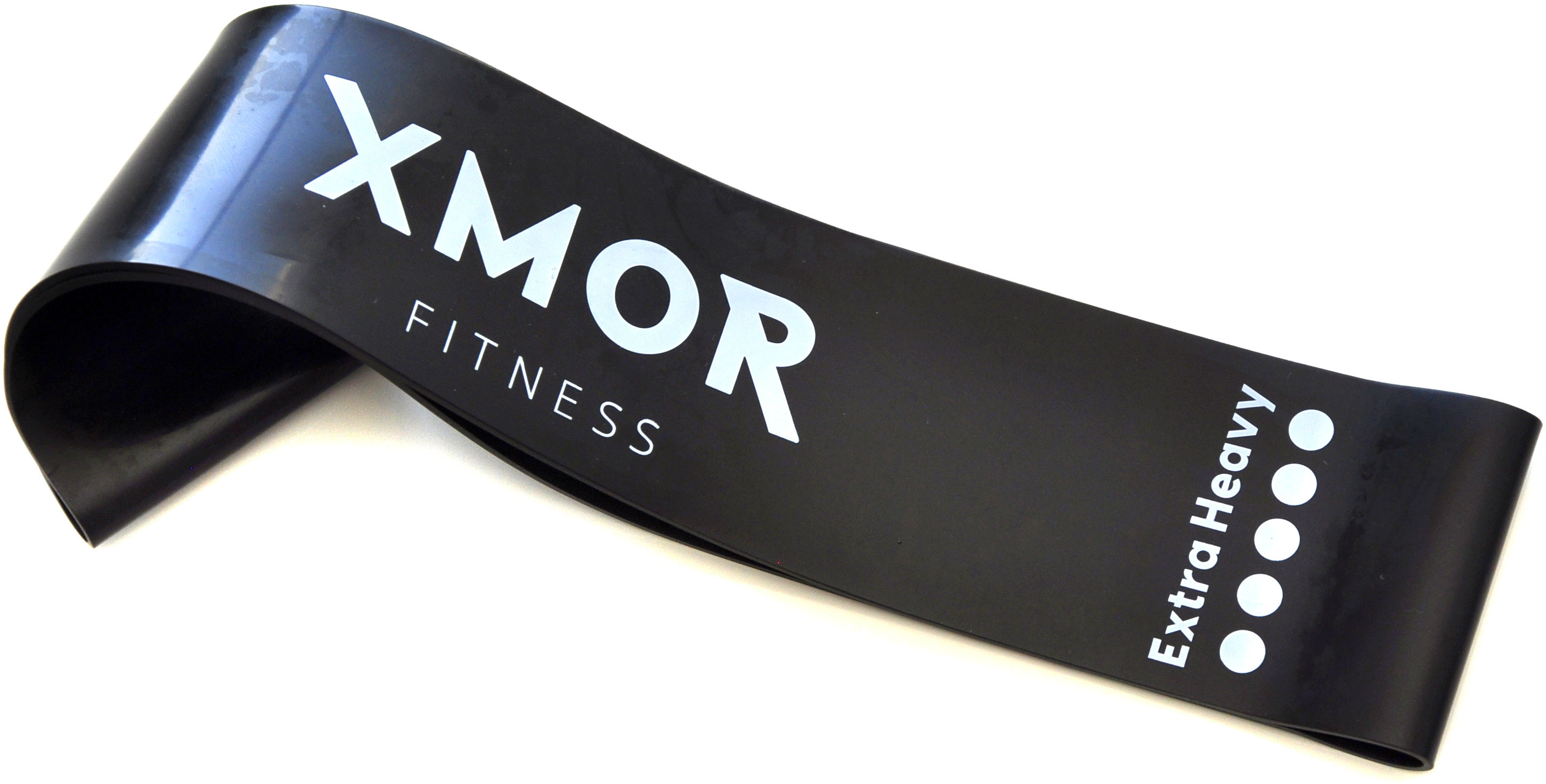 Zipro XMOR FITNESS oporowa MINI BAND bardzo ciężka XMOR czarna)