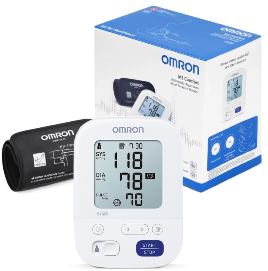 Omron M3 Comfort, automatyczny ciśnieniomierz naramienny  9096045