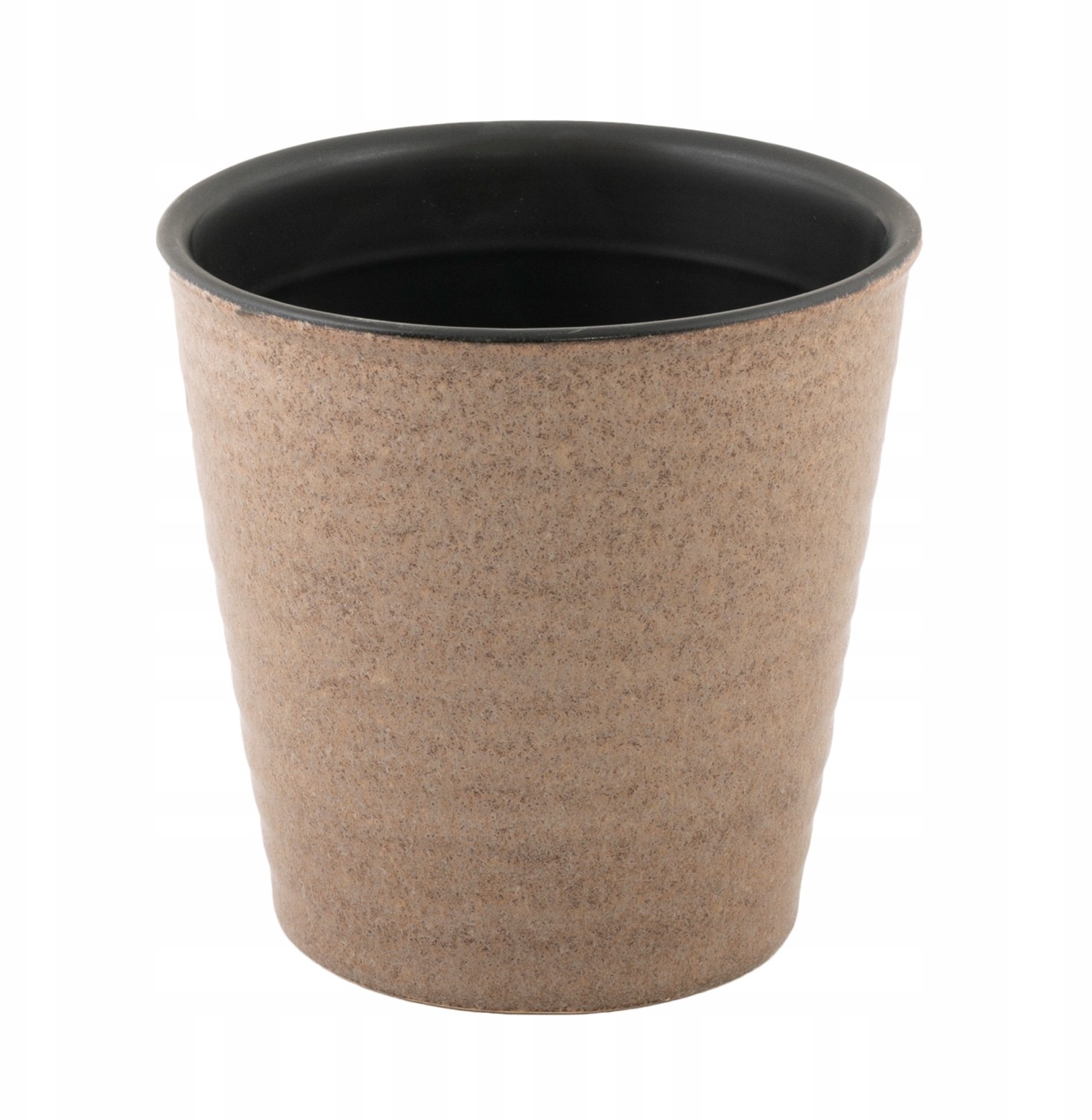 Donica Zengin ceramiczna brązowa śr. 14cm