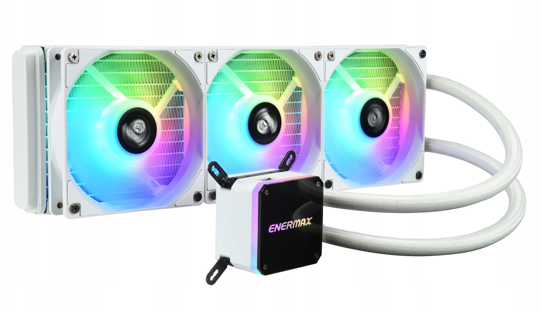 Enermax Chłodzenie wodne Liqmax III Argb 360 Biały