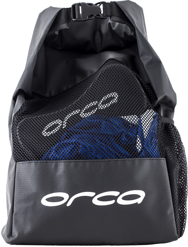 ORCA ORCA Mesh Backpack, black  2021 Triathlonowe plecaki i torby GVB00001-OSFA