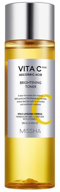 Missha Vita C Plus Brightening Toner Rozjaśniający tonik do twarzy 200ml 50834-uniw