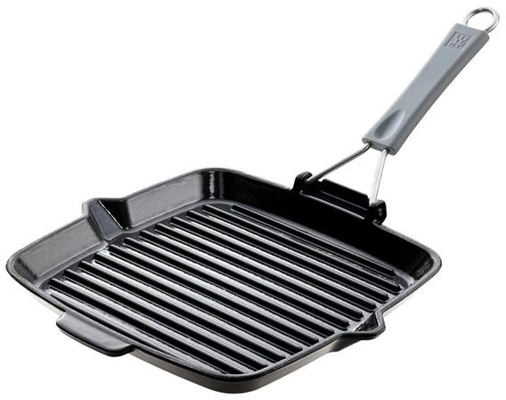 Zwilling Patelnia zeliwna grillowa 24 cm |