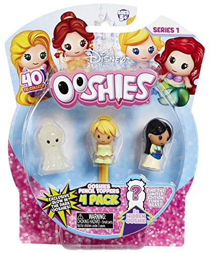 Disney ooshies 76476.0039 Princess figurka do zbierania, 4er Pack, kolorowy