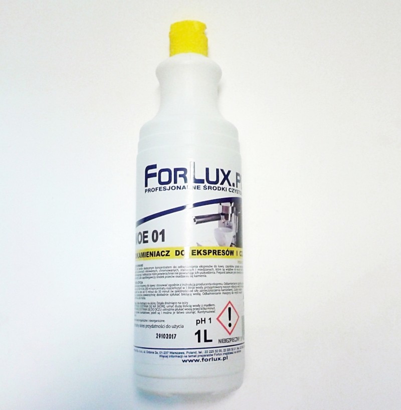 Forlux ODKAMIENIACZ DO EXPRESÓW I CZAJNIKÓW 10 L NOE 101