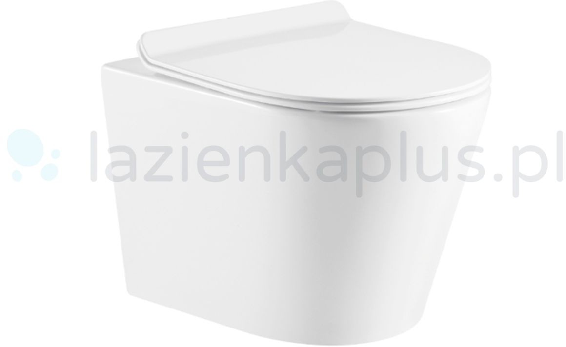 Hagser Hagser Otis zestaw miska + deska wolnoopadająca biały HGR30000042 HGR30000042