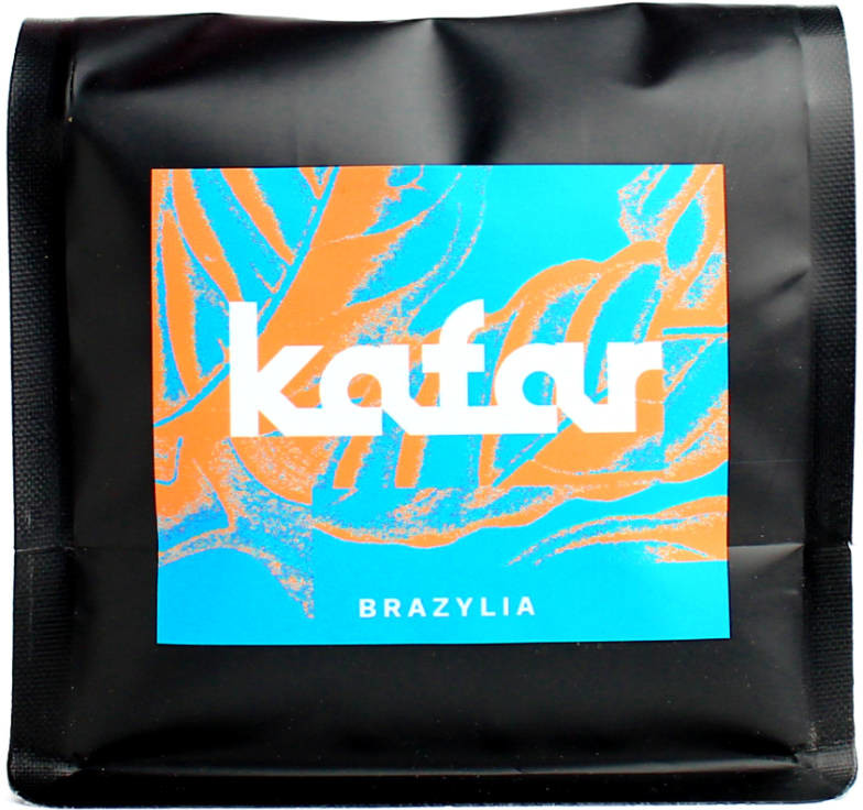 KAFAR kawa Kafar BRAZYLIA Monte Carmelo Espresso 250g ziarno KABMC0,25