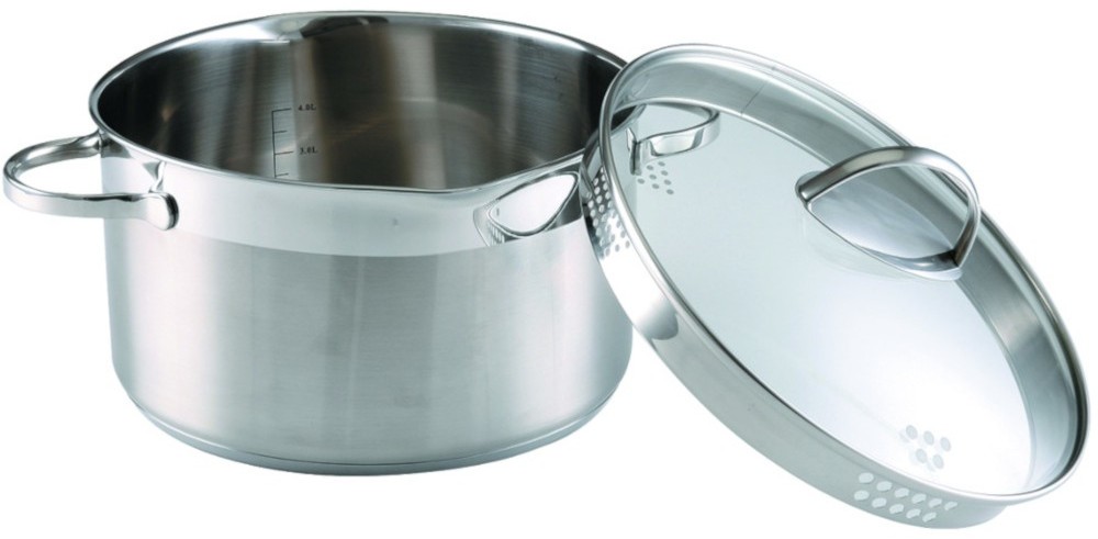 SSW STOLZE STAHL WARE GMBH ODDZIAŁ W POLSCE GARNEK 20/3,6L Z POKRYWĄ SZKL.COMFORT 421720