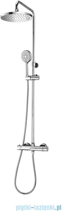 Omnires Y zestaw prysznicowy natynkowy termostatyczny chrom SYSY10/N/6CR |