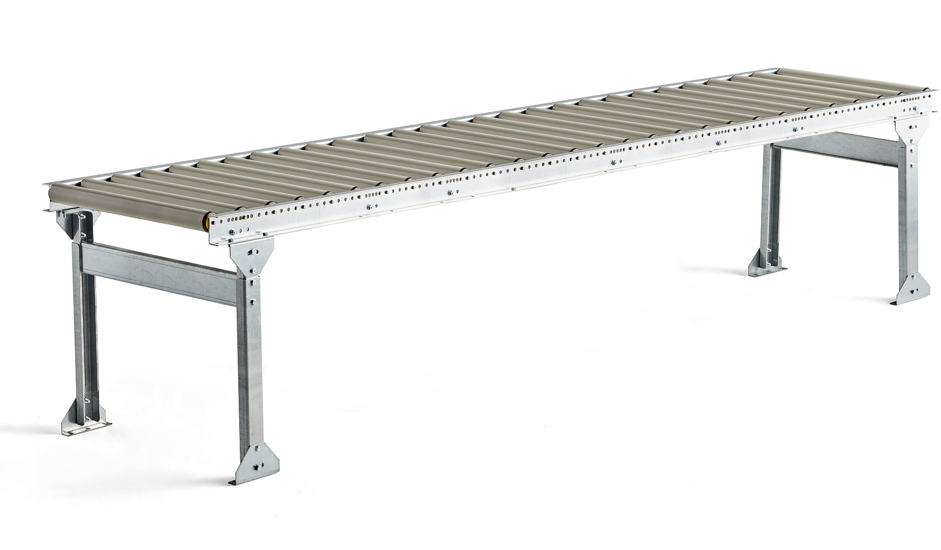 AJ Produkty Transporter rolkowy, rolki PVC, 3000x600 mm