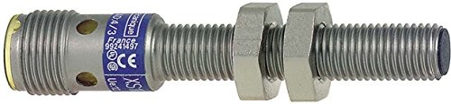 Schneider Electric XS1 m08pc410d Proximity czujnik 1,5 MM przyłącze, flush ze stali nierdzewnej cylindryczny 50 MM M8 1,5 MM DC4 PNP No + NC M12 XS1M08PC410D
