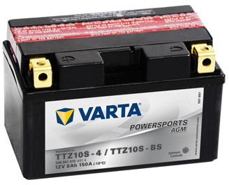 Varta MOTOR B/O 12V 8AH 150A YTZ10S-BS [150X87X93]