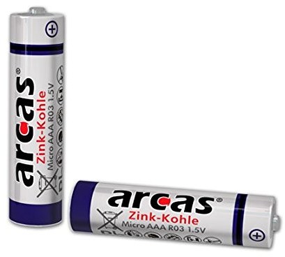 Oceanic Arcas 11700406 bateria LR6 1,5 V, wielokolorowa, 4 szt. w opakowaniu 10700806