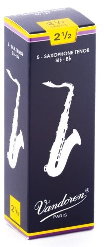 VANDOREN vandoren Traditional liście na Tenor-altowy  grubość Box przez 5  2,5 AVD SR2225