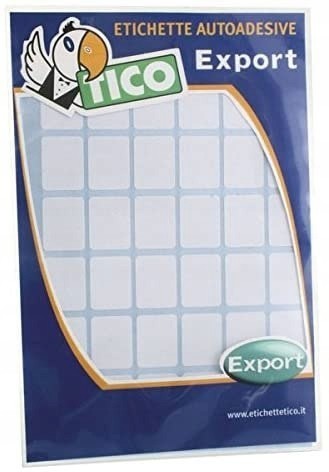 Tico Naklejki Etykiety samoprzylepne 10 x 35 szt.