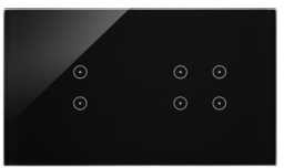 Simon Panel dotykowy Simon 54 Touch DSTR234/73 2 moduły 2 pola dotykowe pionowe 4 pola dotykowe zastygła lawa DSTR234/73