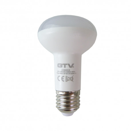 GTV Żarówka LED E27 8W 650lm 3000K ciepły biała SMD2835 70mA 40000h lampa LED LD-R6380W-30 3436 LD-R6380W-30