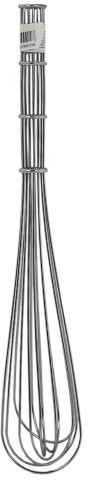 Filtex Trzepaczka do ubijania piany z drutu od żelaza chromowany 45 cm naganiaczy trzepaczka do ubijania ręcznie ciasto kuchenny B2_0155628