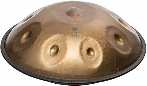 Sela Harmony Handpan C# Kurd I z wyściełaną torbą i bawełnianymi rękawiczkami I ręcznie wykonane I wysokiej jakości instrument perkusyjny ze stali szlachetnej 00069415