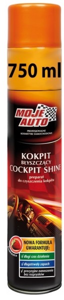 Moje Auto kokpit błyszczący Truskawka - 750 ml 19-107