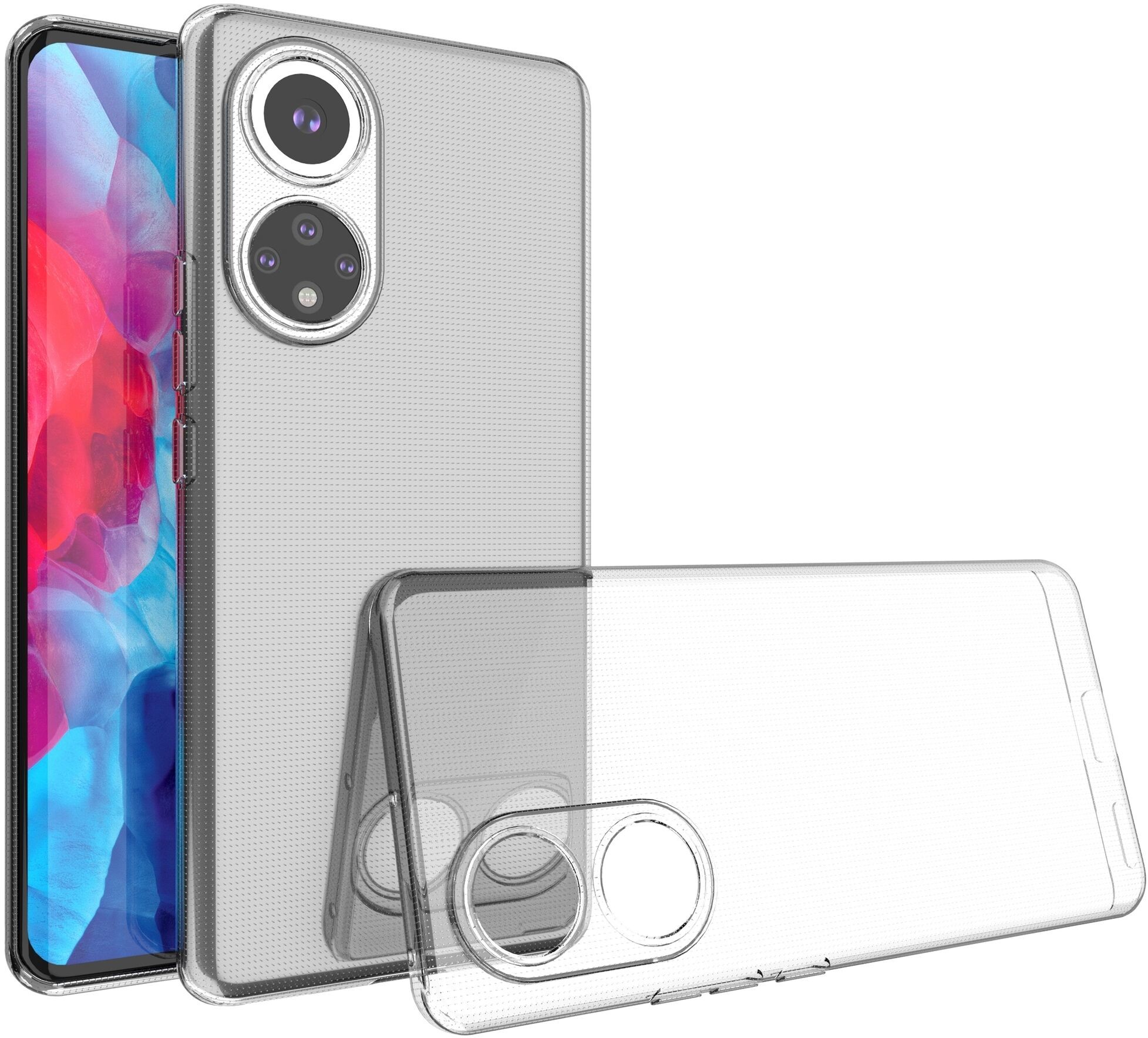 Hurtel Żelowy pokrowiec etui Ultra Clear 0.5mm Honor 50 SE przezroczysty