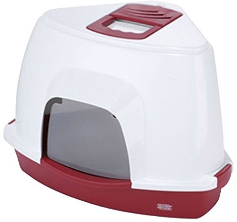 Europet-Bernina europet-Bernina deska do muszli klozetowej narożny M dużym dachowy w kolorze czerwonym 441-131114