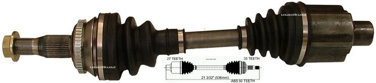 DRIVESHAFT PARTS Półoś napędowa PRAWA Dodge Intrepid 1998 CH-8-939A