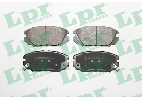 LPR Klocki hamulcowe - komplet 05P1409