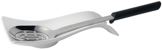 APS Miska prostokątna z uchwytem z melaminy 260x130x45 mm, biała | 83897 83897