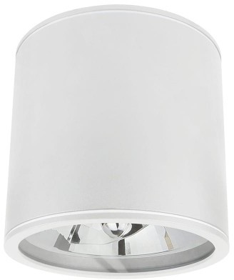 Spectrum CHLOE AR111 GU10 IP65 okrągła biała nieruchoma downlight SLIP005031