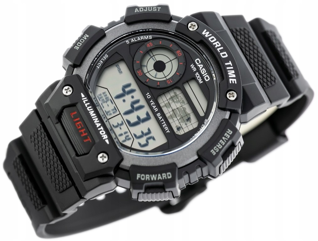Casio Zegarek Męski AE-1400WH-1AVDF (zd111a)