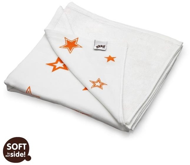 Kikko Xkko Bambusowa kołdra dziecięca 130x70 XKKO Orange Stars Brak
