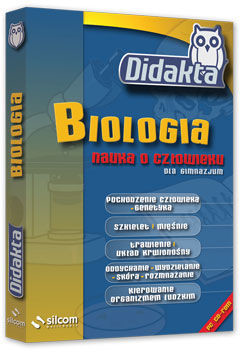 Silcom Didakta - Multilicencja nieograniczona czasowo - Biologia 1 - Nauka o człowieku 7437