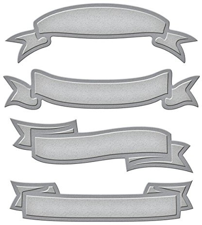 Unbekannt Spell Binders Shape abilities S4  324  Lucie de troqueles (4 unidades), diseo de lazo con forma SHPE-S4-324