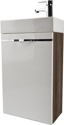 KFA Szafka podumywalkowa Vedea 40cm biały + brąz 5906031448031 5906031448031