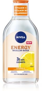 Nivea Energy odświeżający płyn micelarny z witaminą C 400 ml