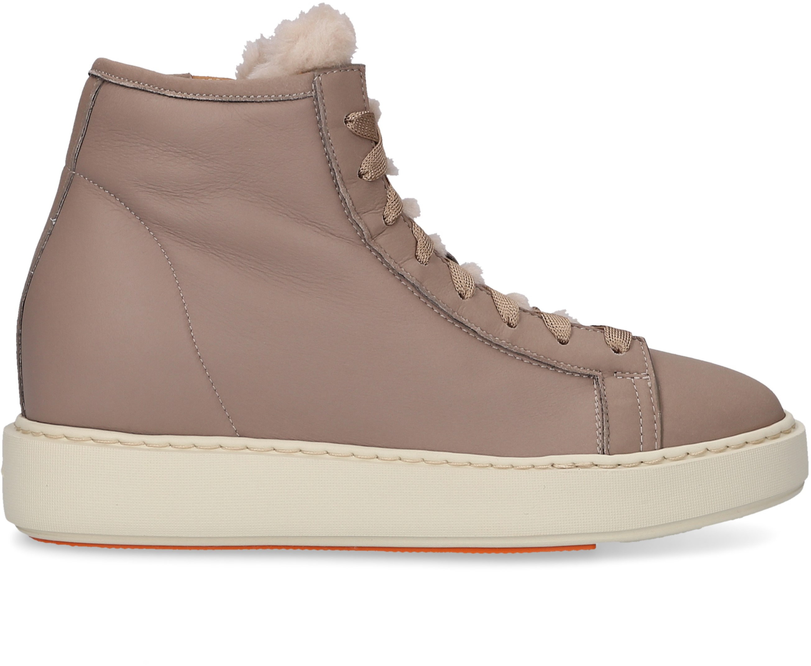 Santoni Trampki wysokie 60892 skóra cielęca