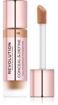Makeup Revolution Conceal & Define podkład kryjący odcień F8 23 ml