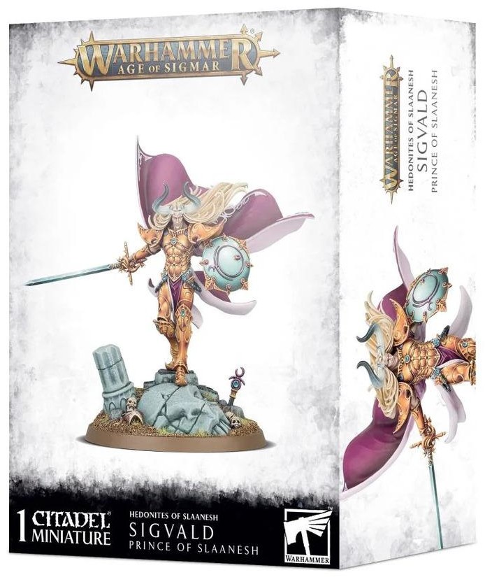 Games Workshop Hedonites: Sigvald Prince Of Slaanesh (99120201103) 83-84